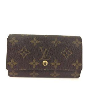 Louis Vuitton Wallet Monogram Porte Monnaue Zip Bifold